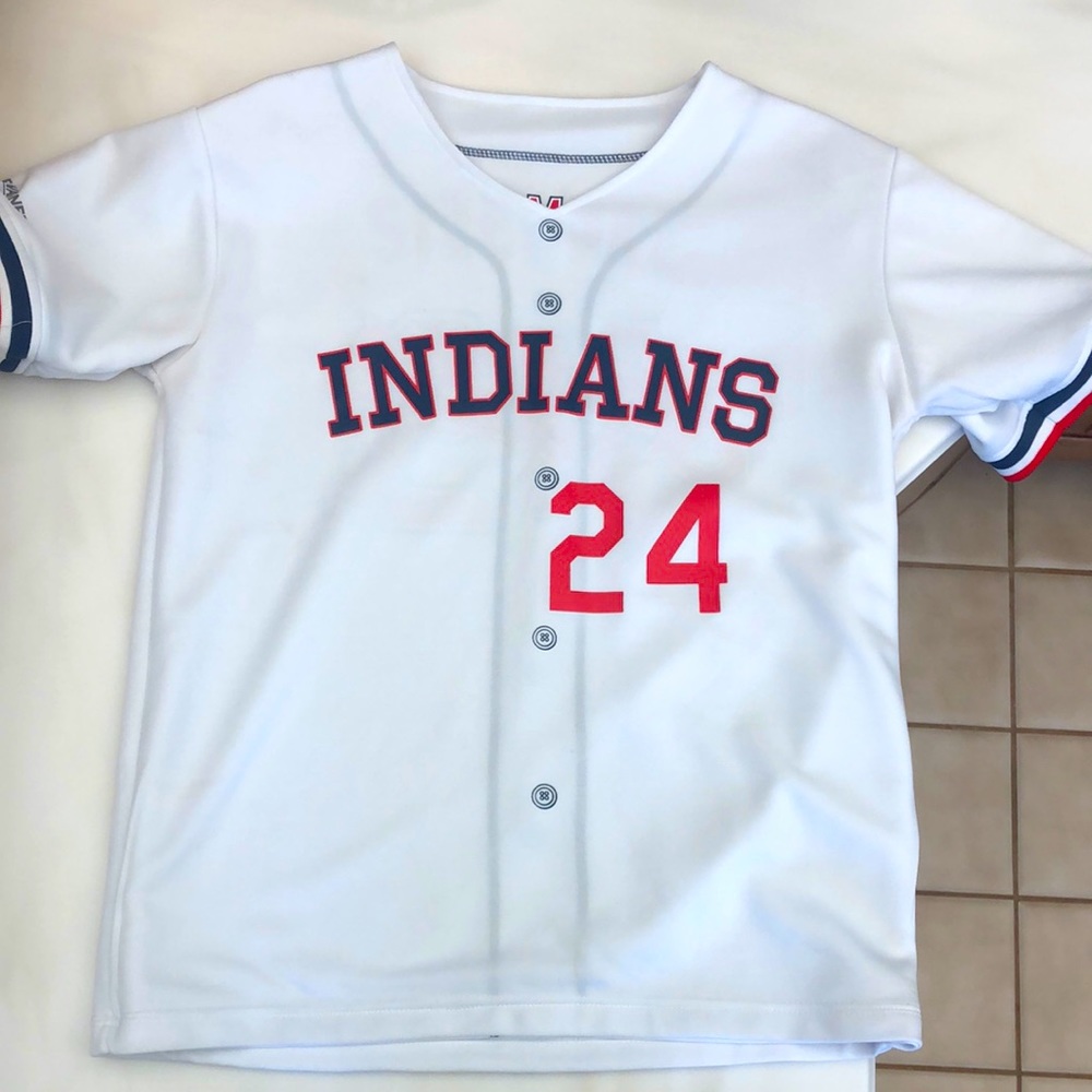 Grady Sizemore Collectors Indians Jersey, Wahoo